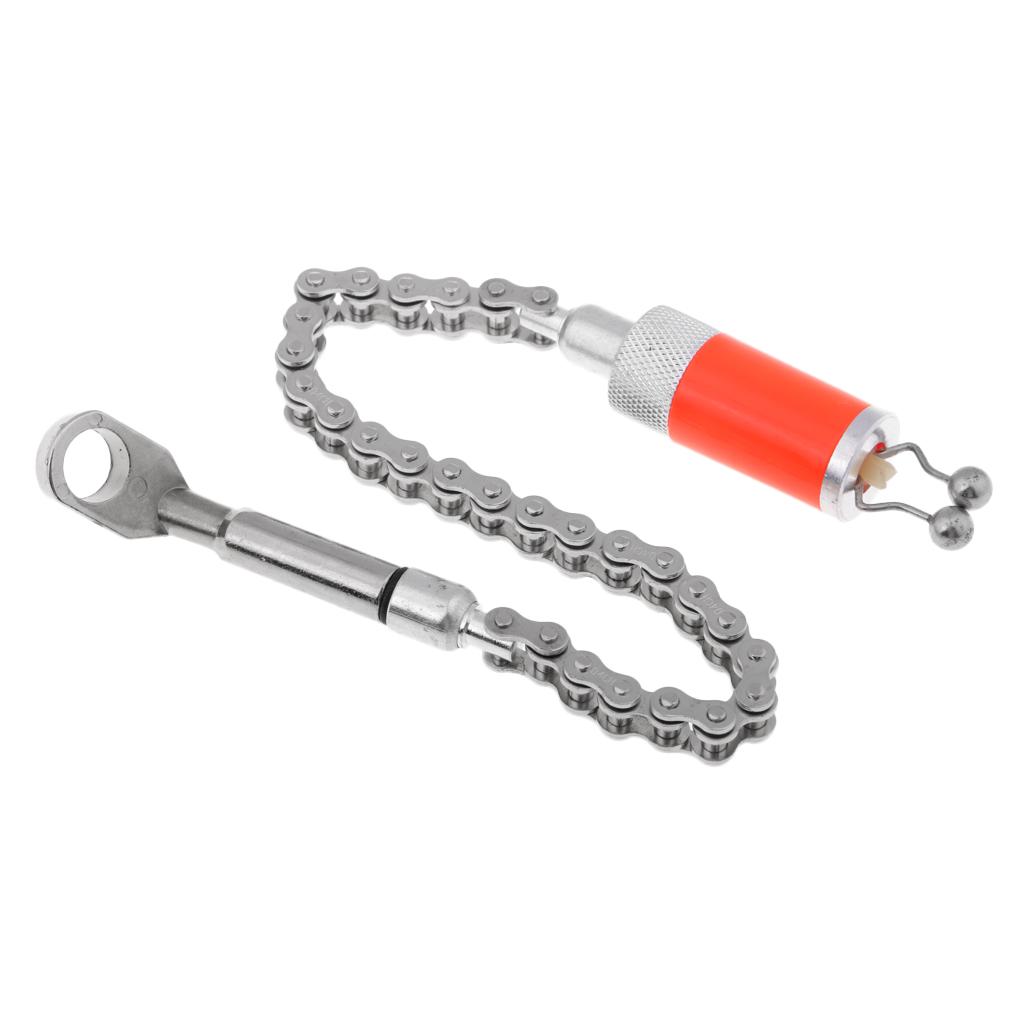 Carp Fishing Bite Alarm Tackle Chain Indicator Orange