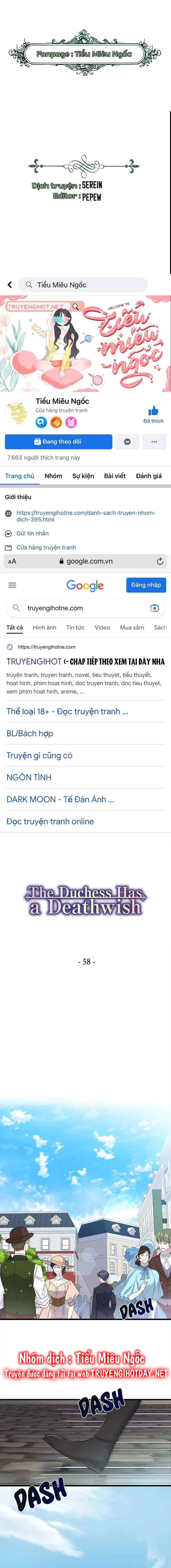 nếu trở thành ác nữ, liệu tôi có chết không ? chapter 58 1