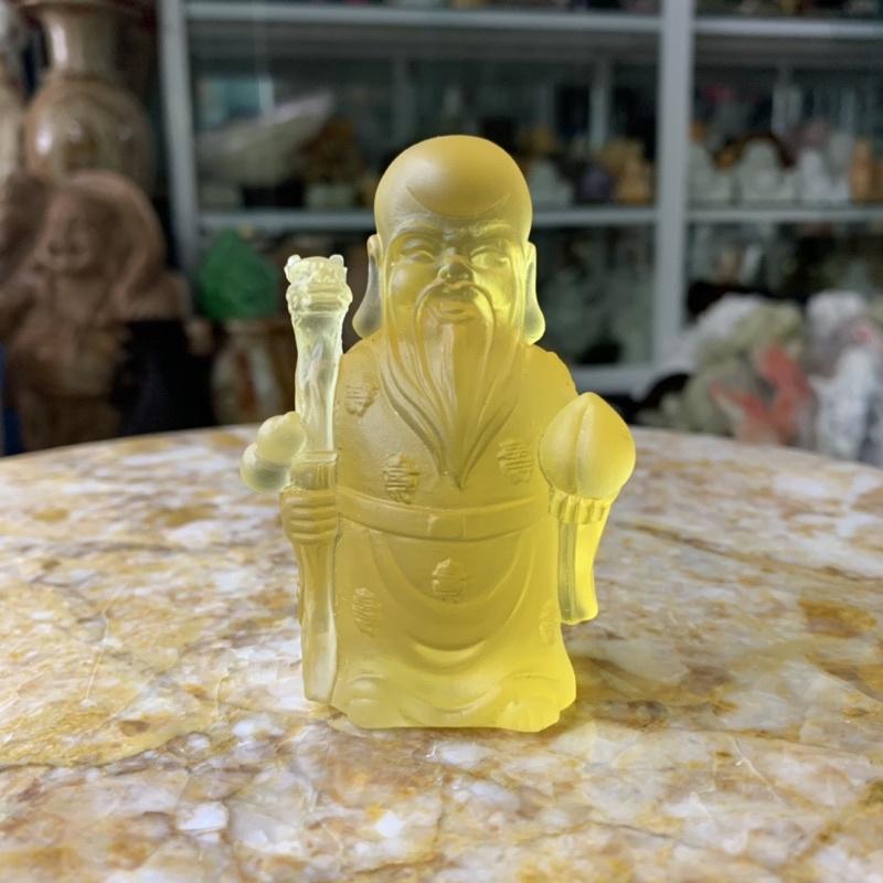Bộ Tượng Tam Đa Ngọc Lưu Ly - cao 8cm
