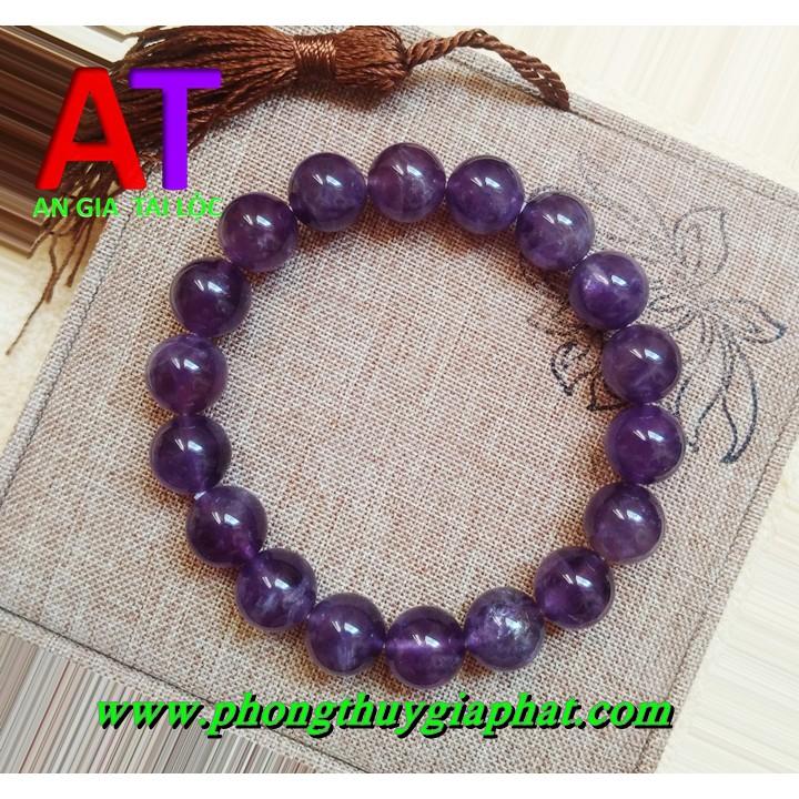VÒNG ĐEO TAY THẠCH ANH TÍM