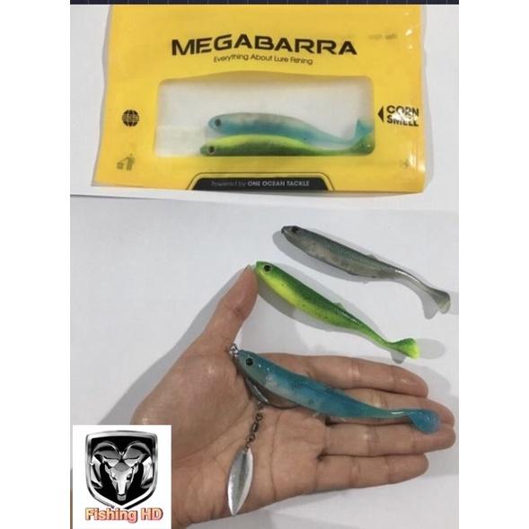 Mồi mềm Megabarra Lure Fishing 3 màu đồ câu FISHING_HD