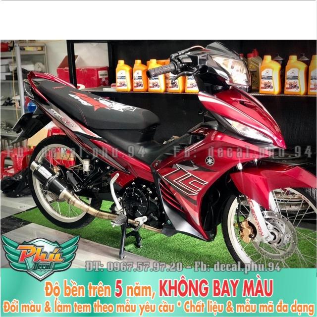 Tem rời Exciter 135 Lc Đỏ trắng đen 2020