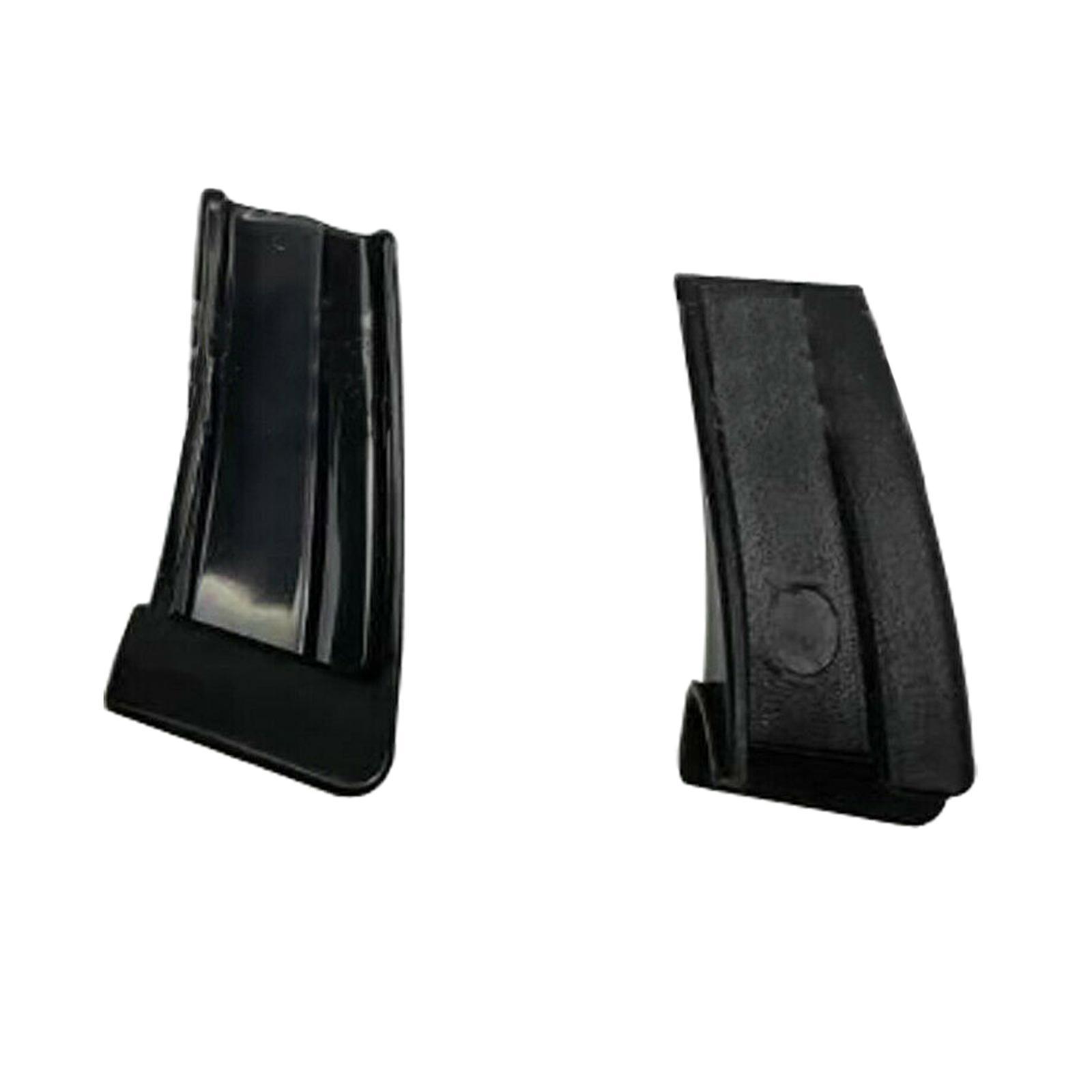 2-3pack 2x ABS Rain Gutter Extension For Jeep Wrangler JL Accessories