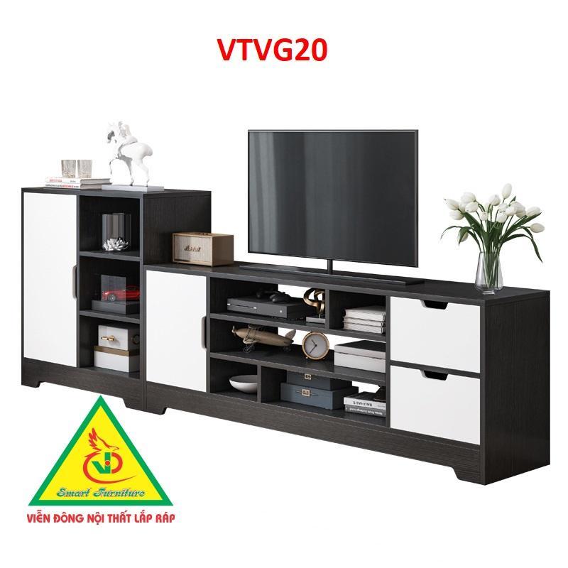 Kệ Ti Vi để sàn Trang Trí VTVG20 - Nội Thất Lắp Ráp Viendong Adv