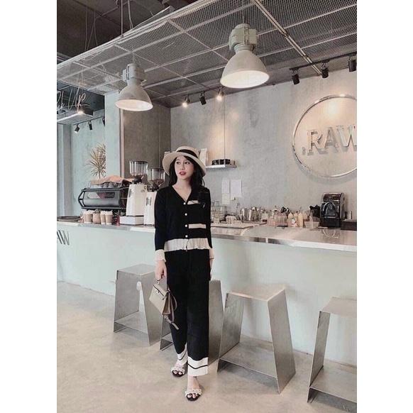 Set len quảng châu pha ren dành cho nữ siêu xinh, siêu hach dáng cực đẹp