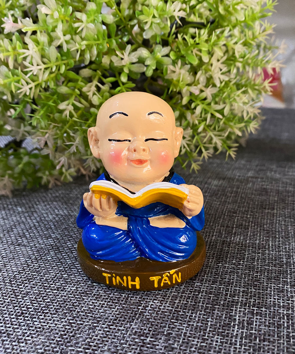 Bộ 06 tượng Lục Độ kèm chân đế ngang 06 ô