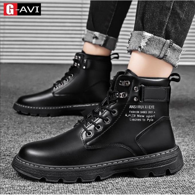 Giày thể thao cao cổ nam hot trend 2021 mẫu boot nam trẻ trung, cá tính AVi 375, 522