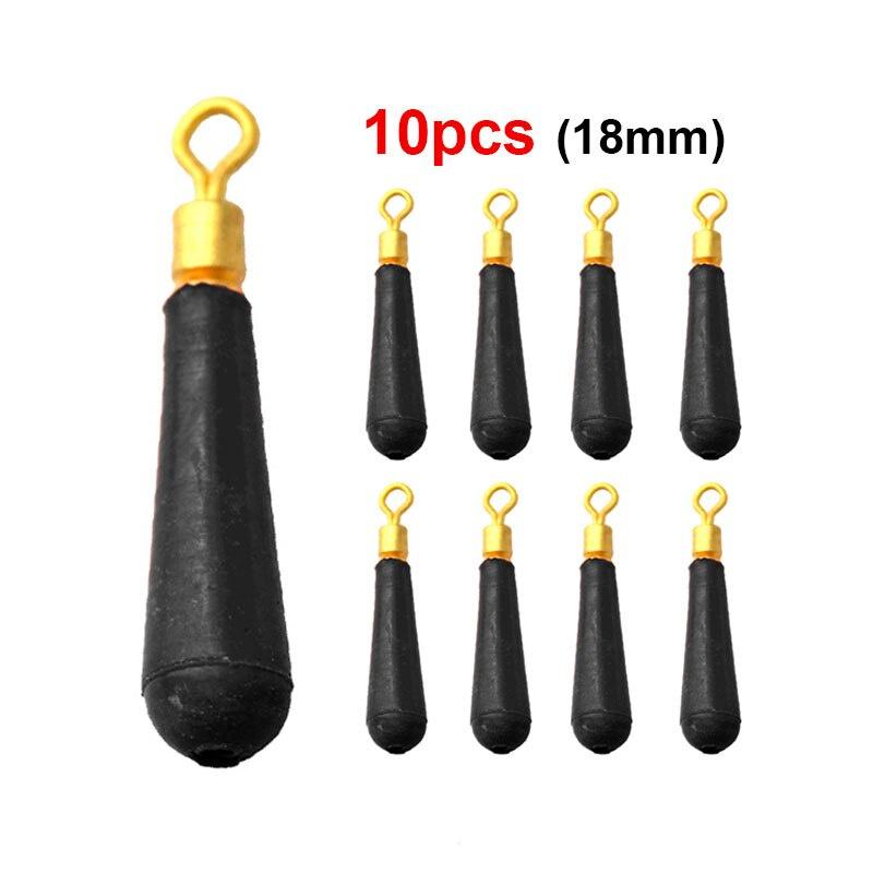 50pcs Copper Head Rubber Bobber Drift Fishing Floats Seat Vertical Fishing Float Rotation Buoy Seat Fishing Bobber Accesories