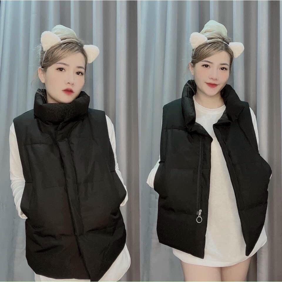 Áo phao gile nữ đẹp, áo khoác phao nữ gile hot trend chất phao dày dặn ấm, basic dễ phối đồ style Ulzzang Hàn Quốc AO23