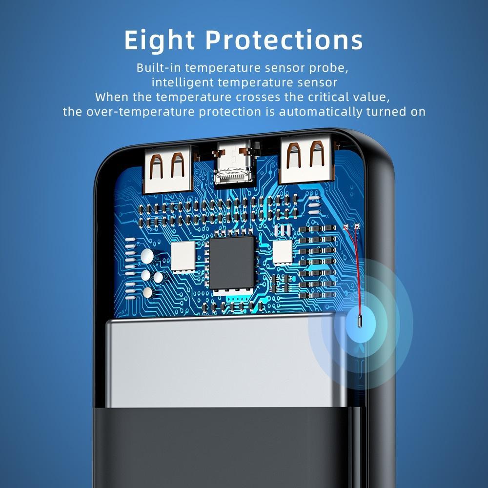 Pin dự phòng ESSAGER 20000mah pd 20w thích hợp cho iP điện di động