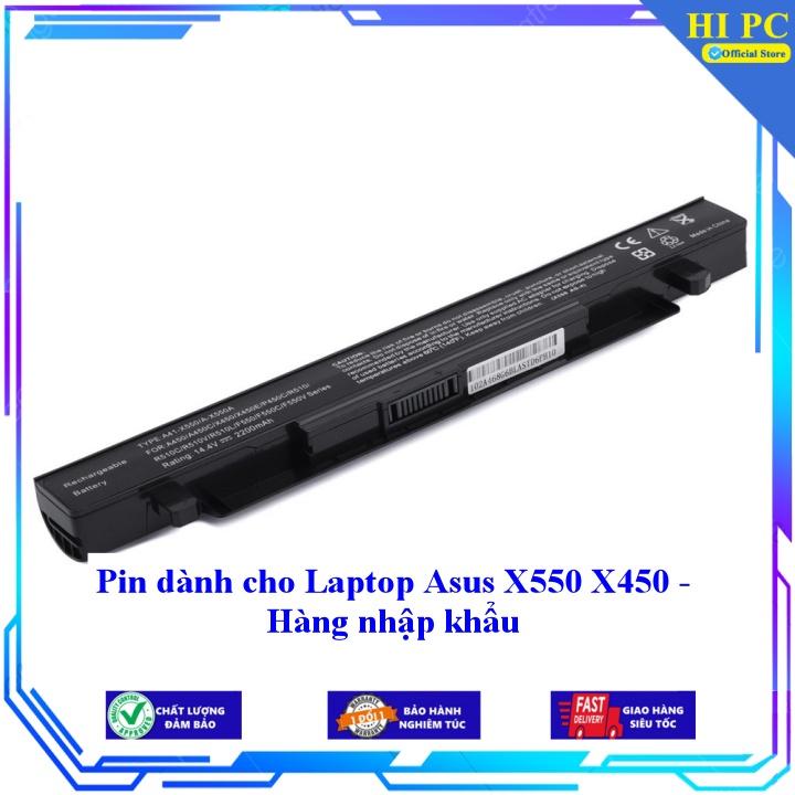 Pin cho Laptop Asus X550 X450 - Hàng nhập khẩu