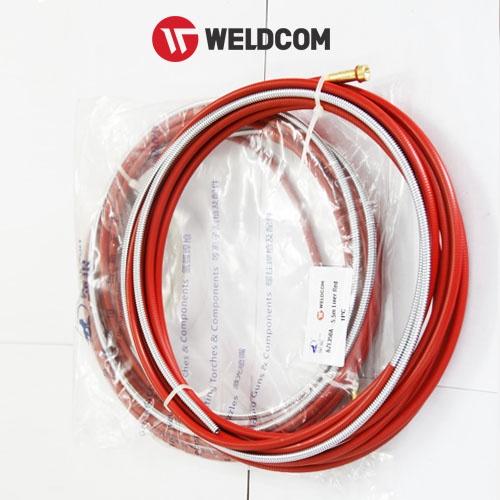 Dẫn hướng dây hàn súng hàn CO2 350A chuẩn Binzel - Black wolf, Ruột Gà Dùng Cho Súng Hàn CO2 350A