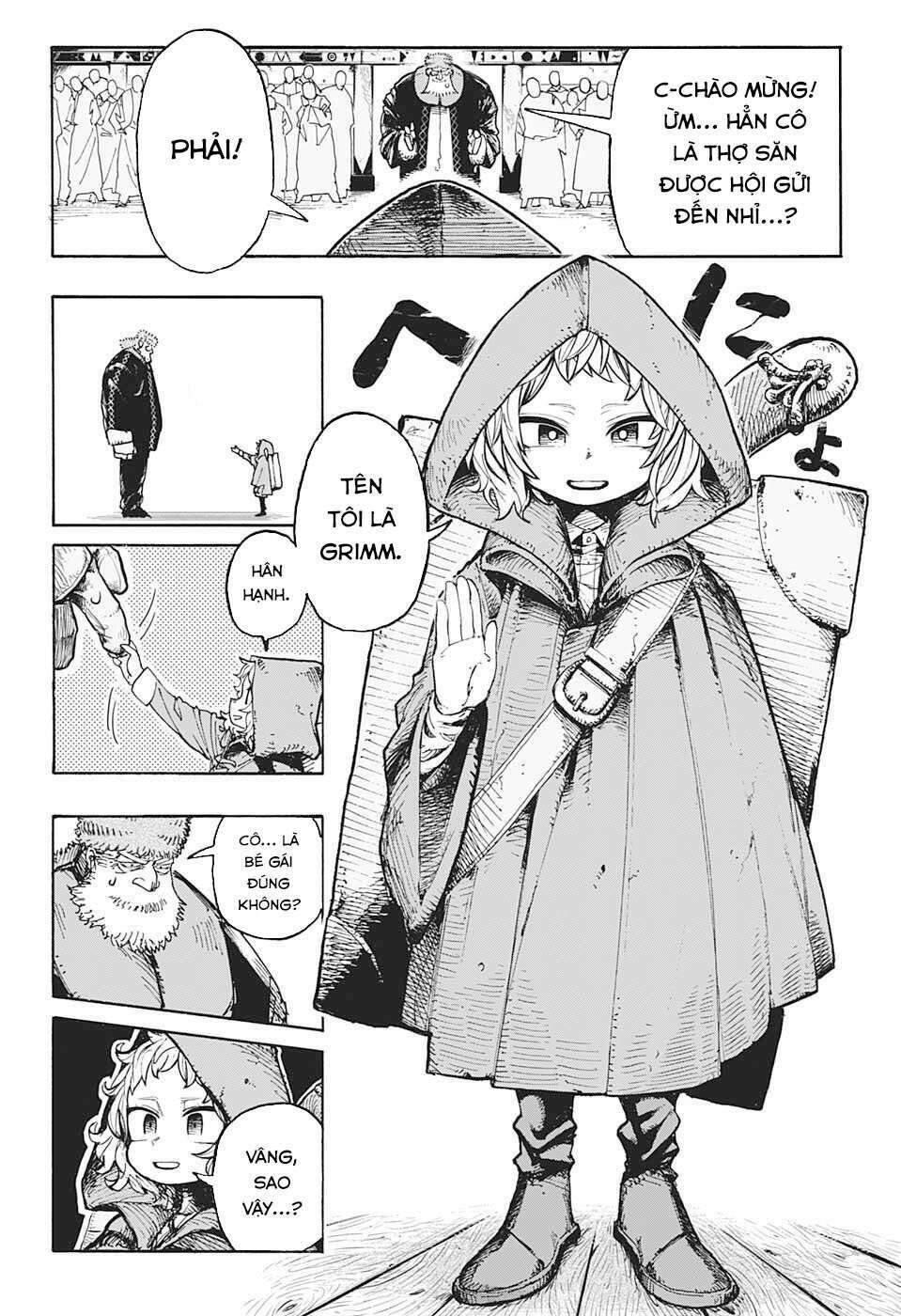 hội thợ săn: khăn đỏ chapter 1 13
