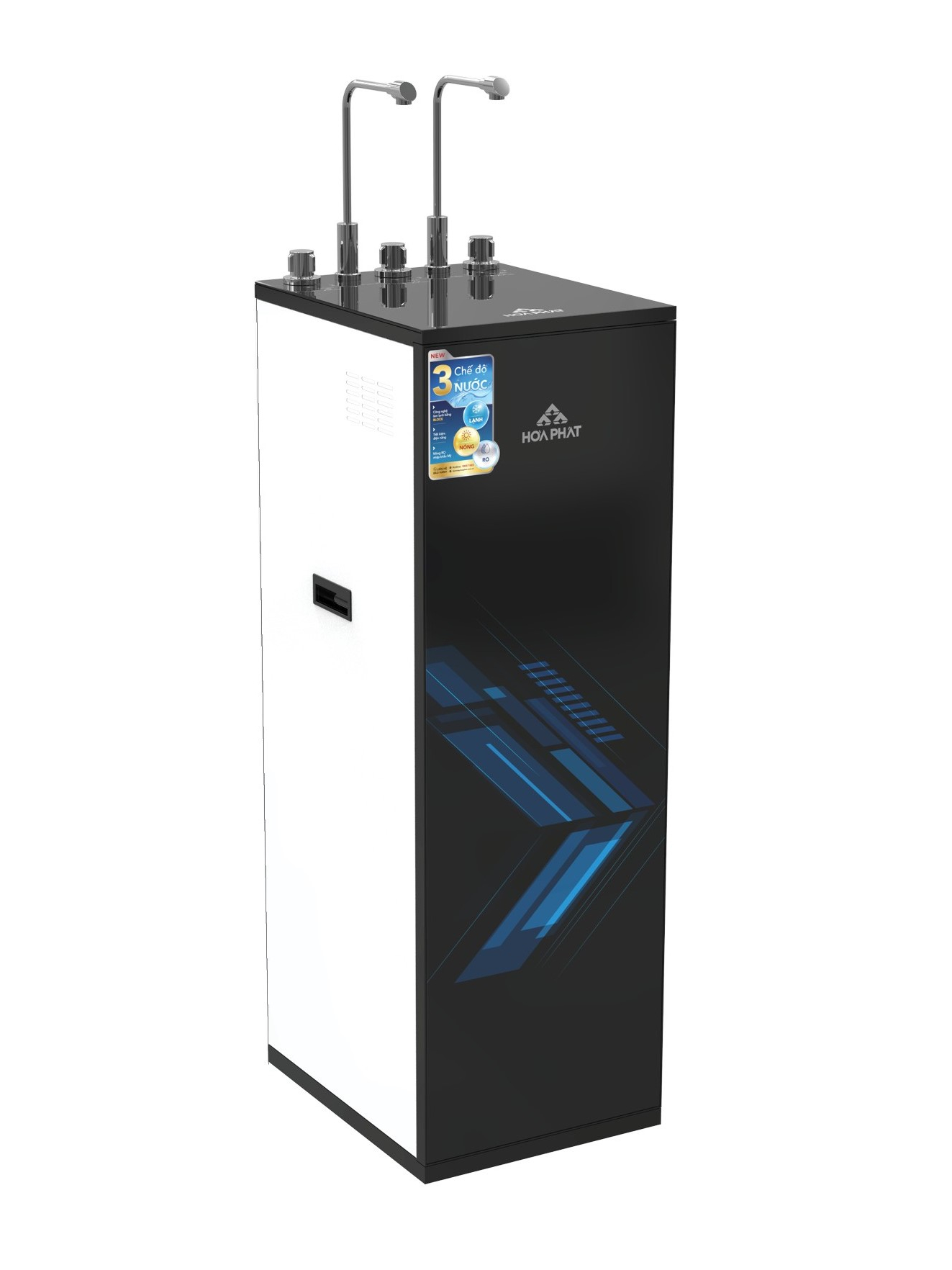 Máy lọc nước RO nóng lạnh 10 cấp lọc Hòa Phát HWBS2A1021 - đạt chuẩn uống trực tiếp tại vòi - bảo hành 36 tháng - Hàng Chính Hãng