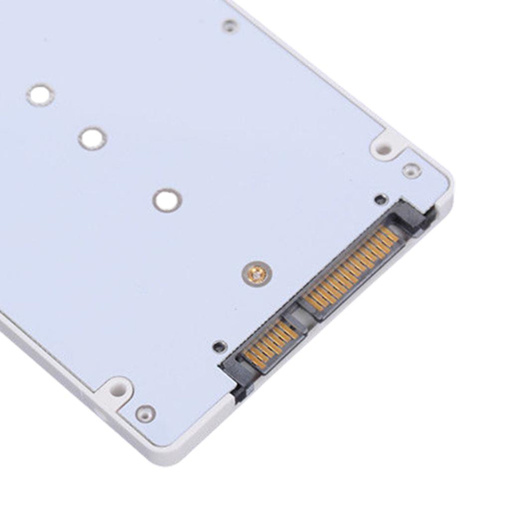 2Pcs M.2 SSD to 2.5 inch SATA Adapter Card Case Support 2230 2242 2260 2280 #2
