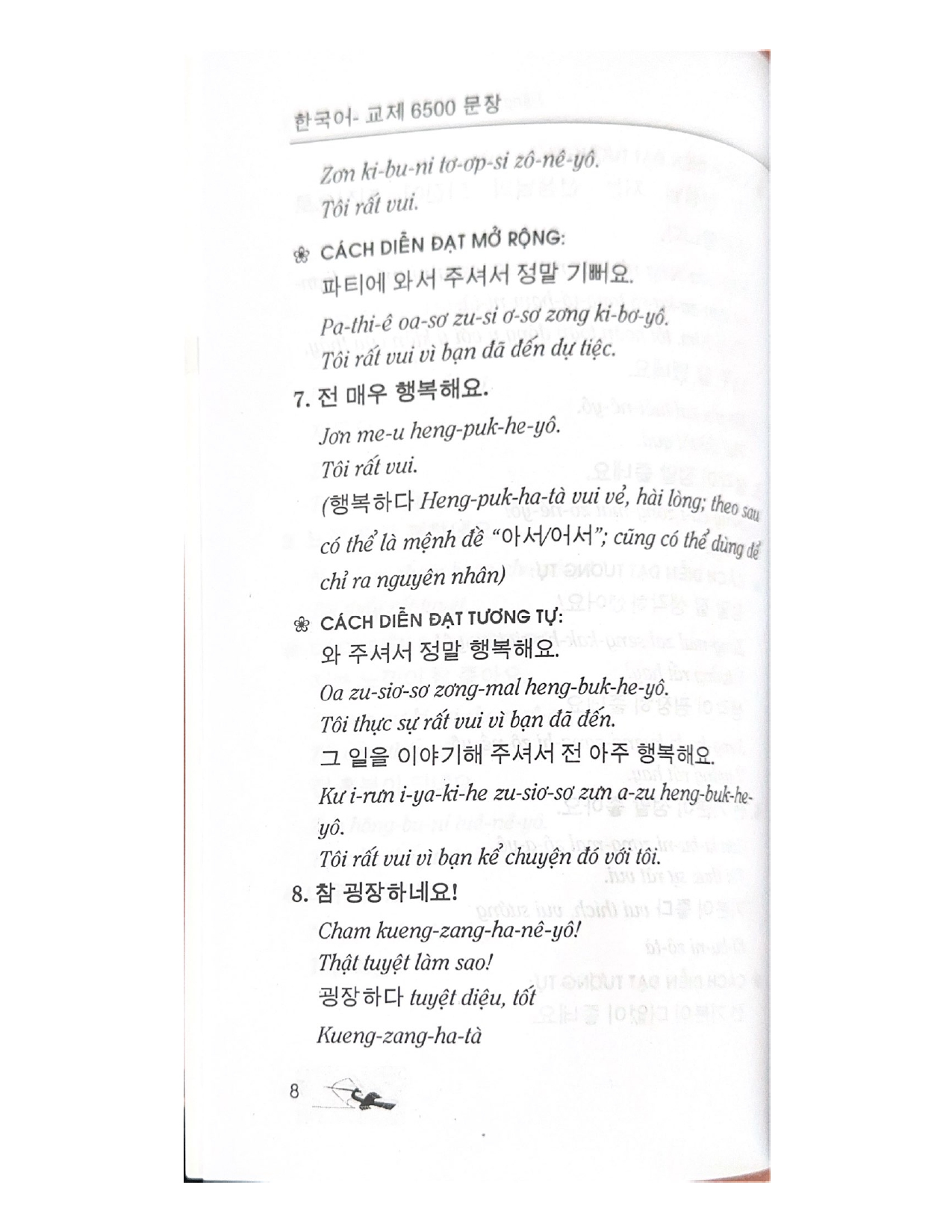 Sách Tiếng Hàn - 6500 Câu Giao Tiếp (Kèm CD)