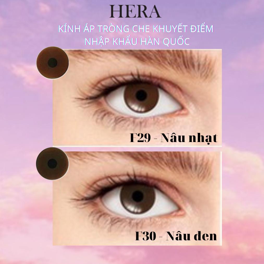 Lens thẩm mỹ kính áp tròng che khuyết điểm cho mắt hỏng, cườm, đục thủy tinh thể, kéo mây - Hera Lens