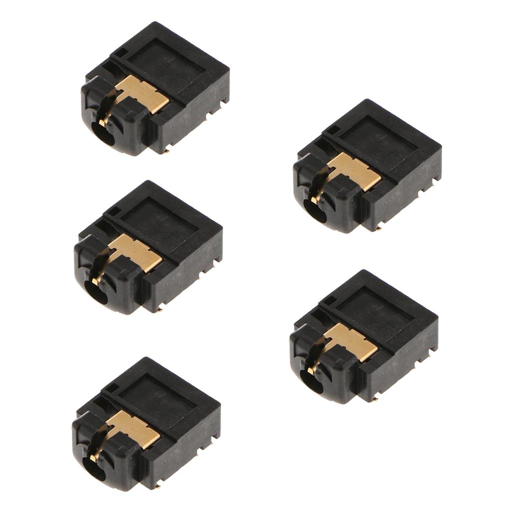 Replacement Headphone Jack, 5Pack 3.5mm Port Headset Connector Port Socket For Xbox One Controller