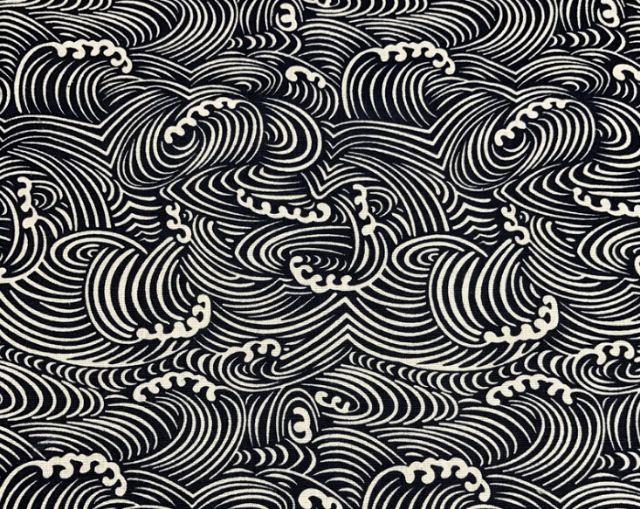 Vải bố vải canvas họa tiết thủy triều xanh