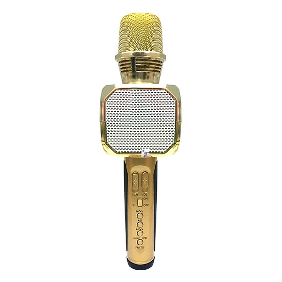 Micro karaoke bluetooth không dây SD-10, mic hát cầm tay hỗ trợ ghi âm thẻ nhớ USB