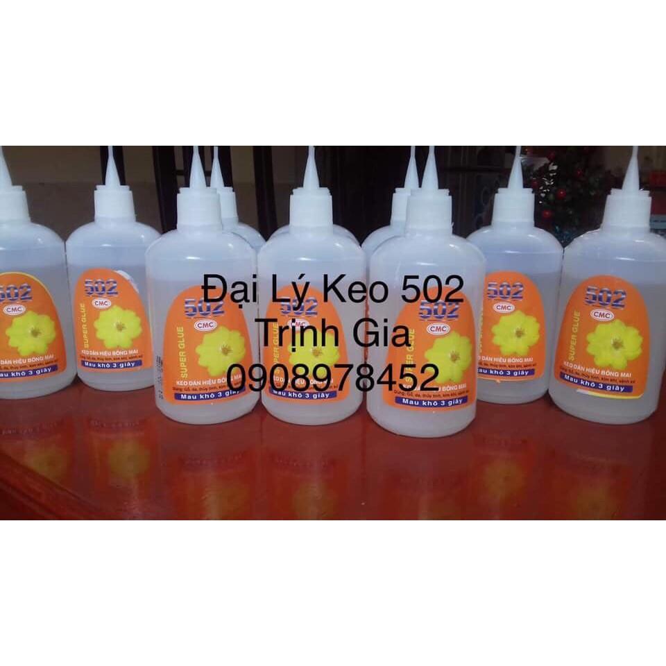 1 Thùng 10 Bình Keo 502-Full 500gr