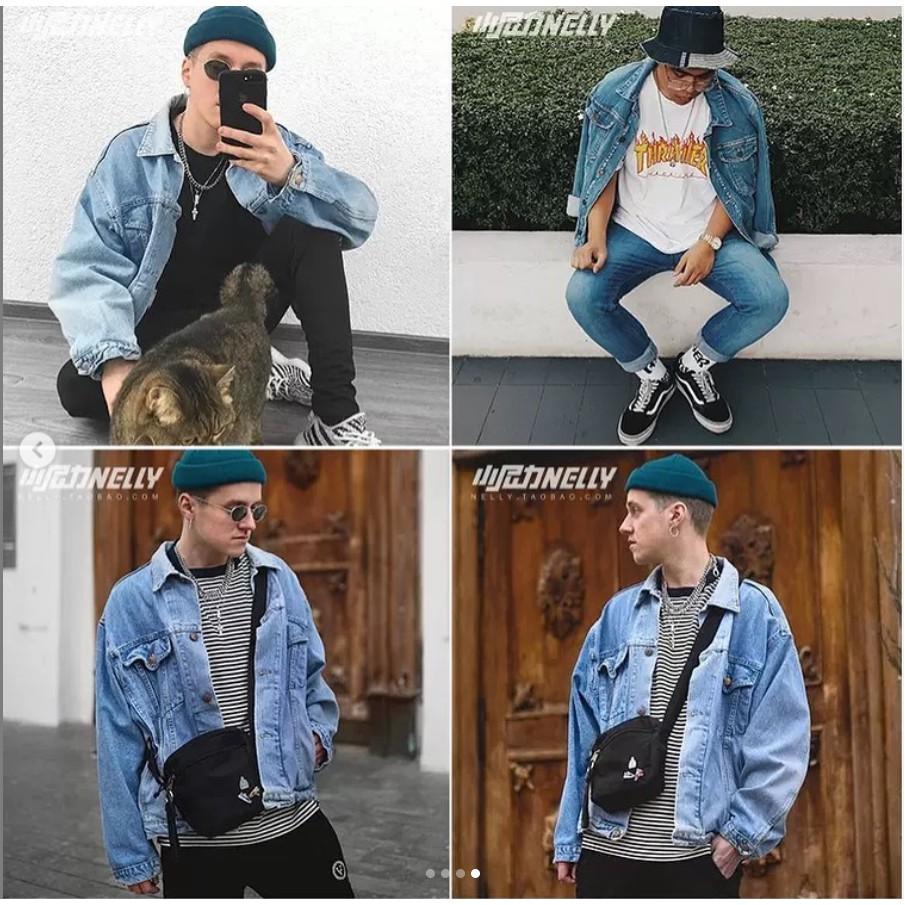 Áo khoác jeans denim