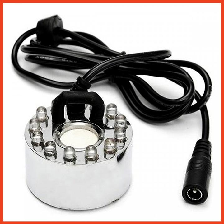 Máy tạo khói bể cá 12Led kèm nguồn adapter 24V - máy phun sương tạo khói