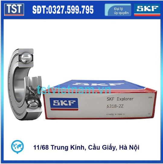 Vòng bi bạc đạn SKF 6318-2Z