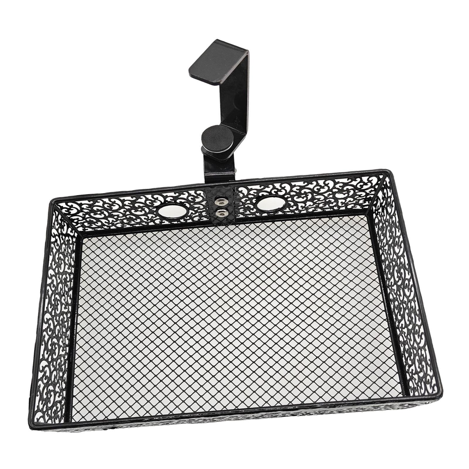 Under Desk Storage Organizer Swivel Metal Clamp Mount Stationary Holder