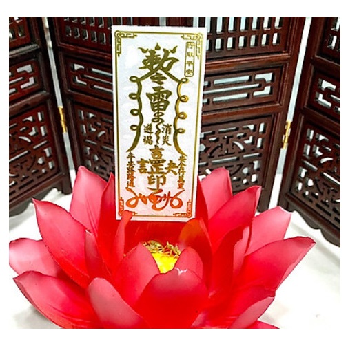 Miếng dán điện thoại THƯỢNG LỘ BÌNH AN , Linh phù may mắn phong thủy