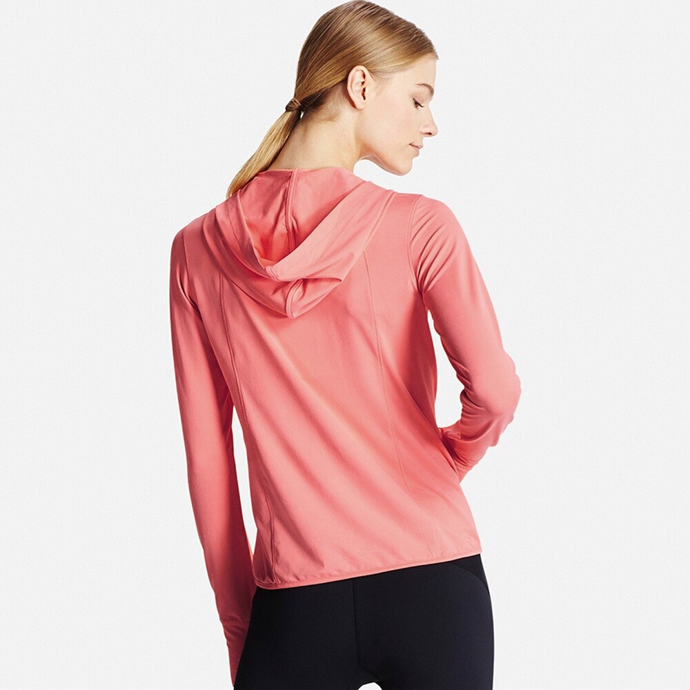 Áo chống nắng nữ dáng ngắn chất liệu thông hơi kim cương mềm, mát