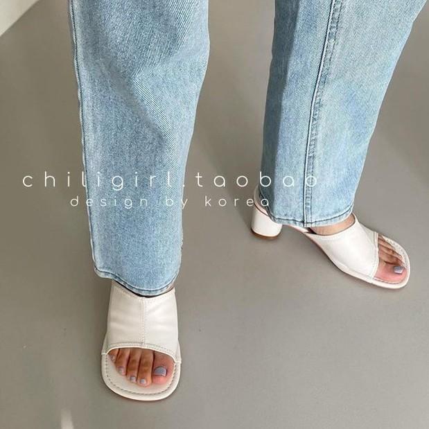 Xăng đan Cao Gót Phong Cách Hàn Quốc Thanh Lịch Dành Cho Nữ