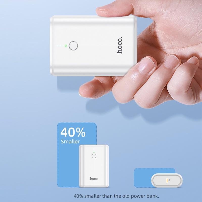 Pin sạc dự phòng rời Hoco QC3.0+PD 20W 10000mAh cho iPhone 12 Pro Max 11