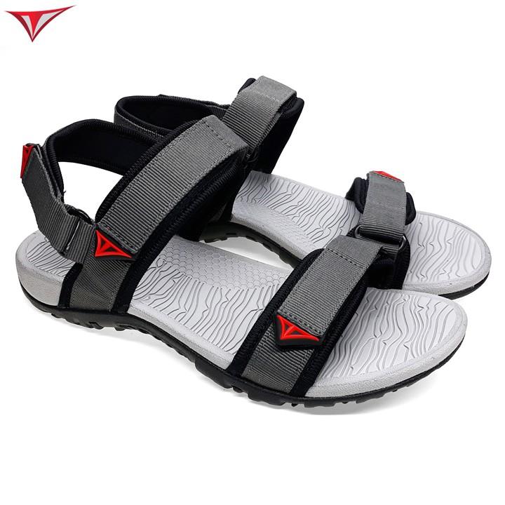 Giày Sandal Nam Việt Thủy - Quai Ngang Ghi Xám - VT016