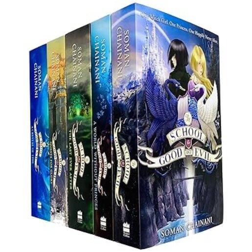 Sách văn học trẻ tiếng Anh - The School for Good and Evil Series 5 Books Collection Set