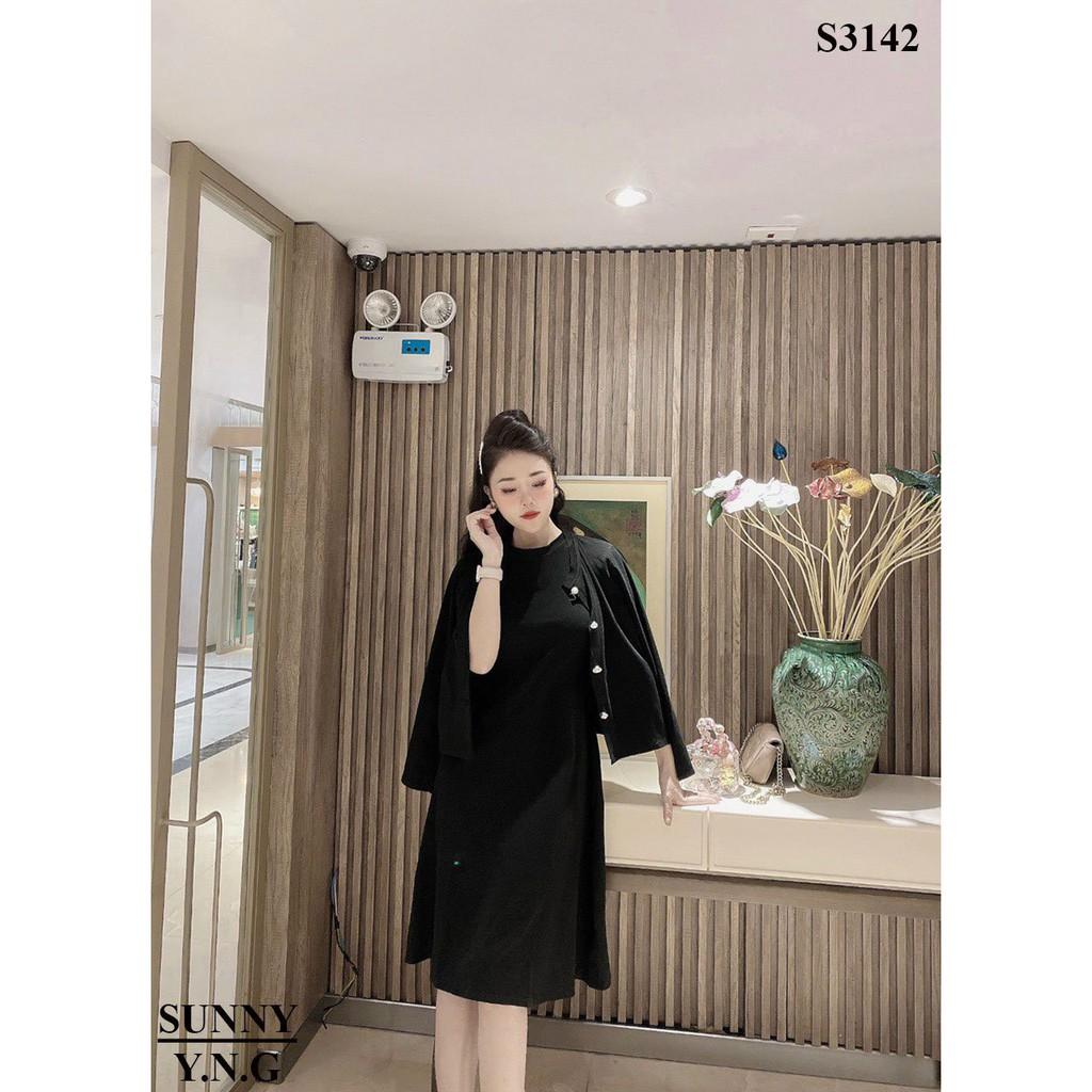 áy bầu thời trang thiết kế xuông M207 chất lụa hàn châu freesize từ 45 đến 70kg 5.0