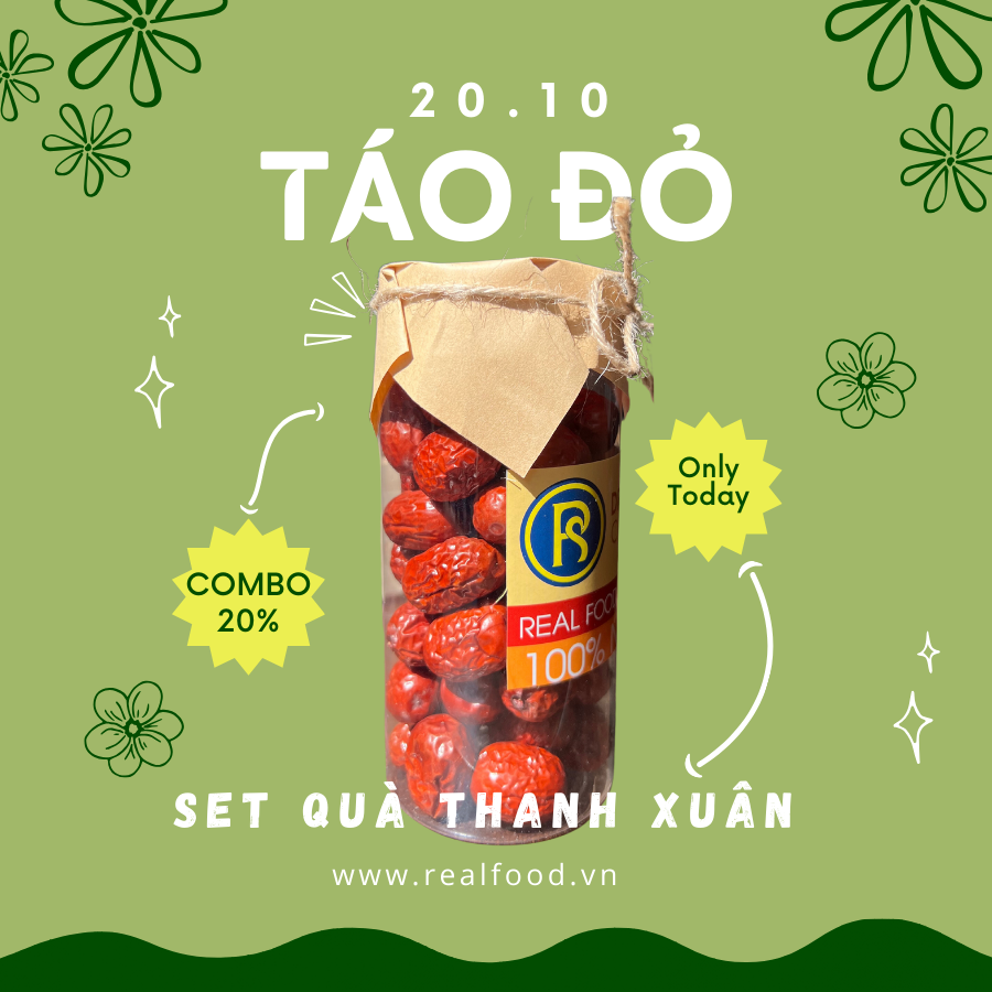 Hộp quà sức khỏe Real Food - Món quà tinh tế dành tặng người thân của bạn