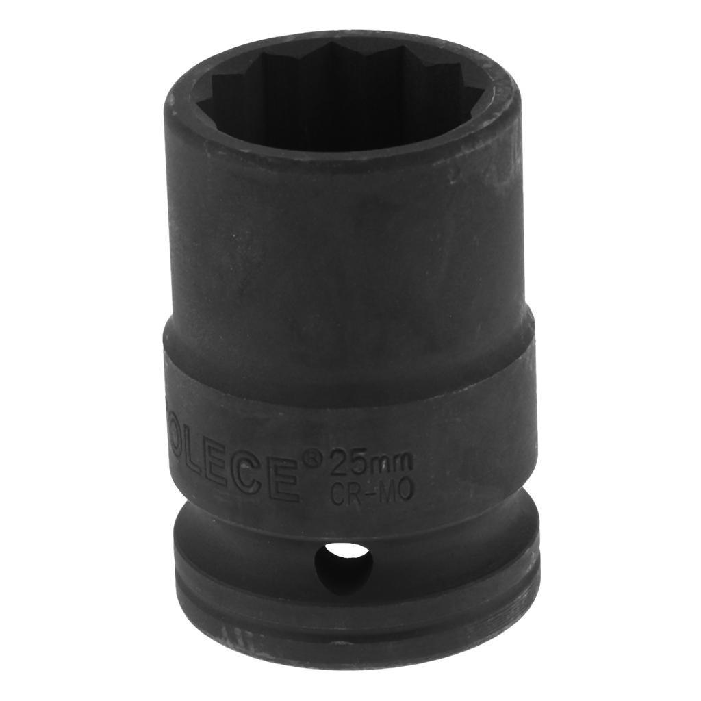 3/4" Square Drive 12 Point Deep Impact Socket 25mm