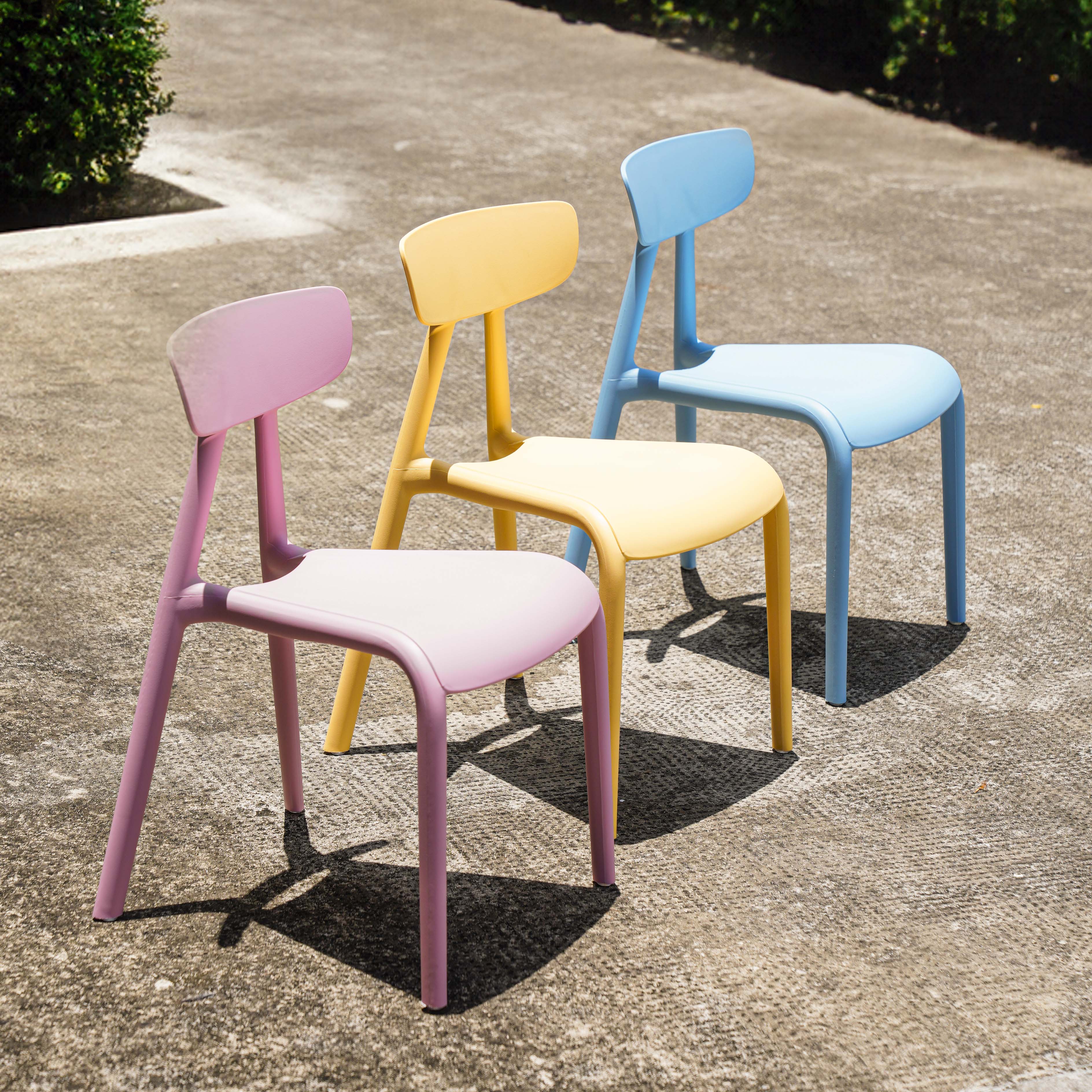 Ghế nhựa đúc Junior 3 màu cho bé . Nhập Khẩu  Chính Hãng Cobi Home