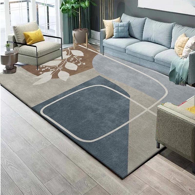 Thảm Trải Sàn Toàn Bộ Cạnh Giường Phòng Khách / Phòng Ngủ / Phòng Khách Chống Bẩn Phong Cách Bắc Âu