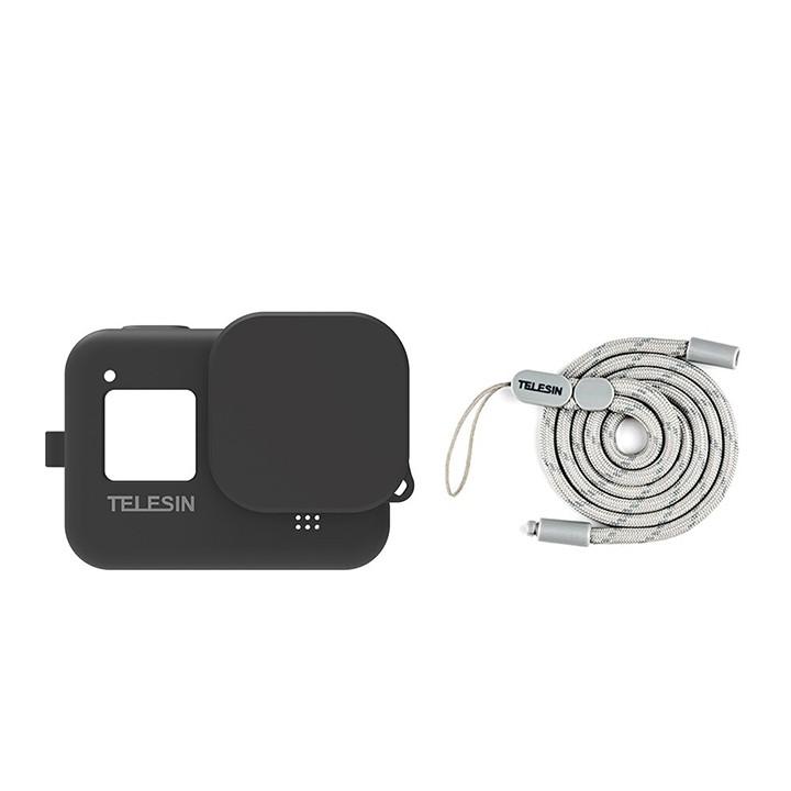 ỐP SILICONE BẢO VỆ GOPRO 8 TELESIN - HÀNG NHẬP KHẨU