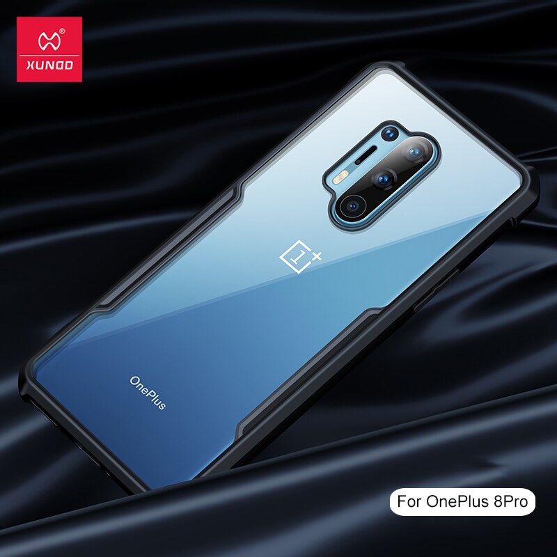 Ốp lưng dành cho Oneplus 8 Pro trong suốt chống sốc XUNDD, chống va đập, bảo vệ camera, siêu bền bỉ - Hàng nhập khẩu