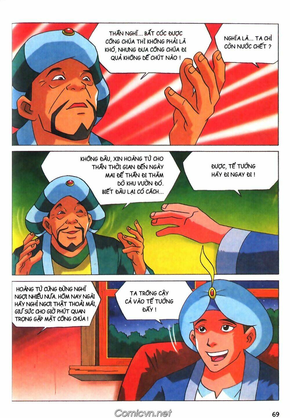 nghìn lẻ một đêm màu chapter 10 18