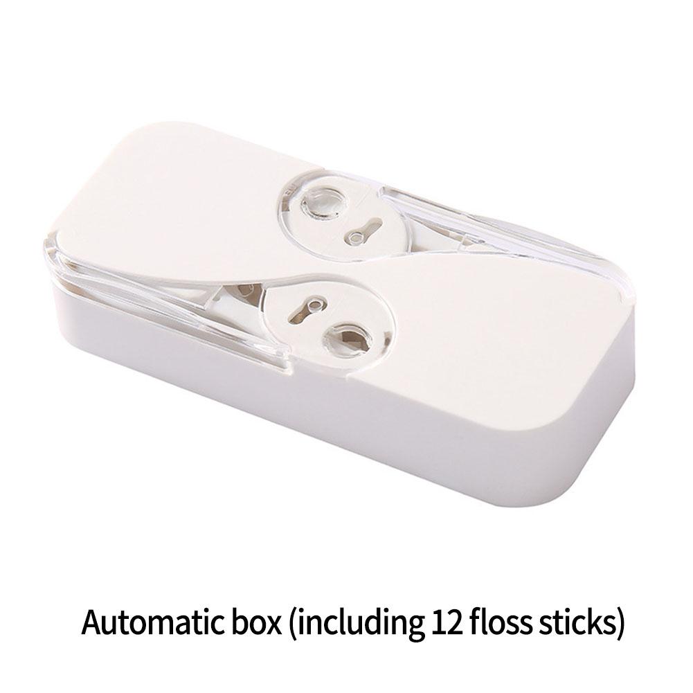 2 Gói Nhựa Tự Động Di Động Răng Flosser Hộp Bảo Quản Chỉ Chọn Hộp Đựng Tiện Lợi Thiết Thực Tuyệt Vời Cho Du Lịch Cắm Trại