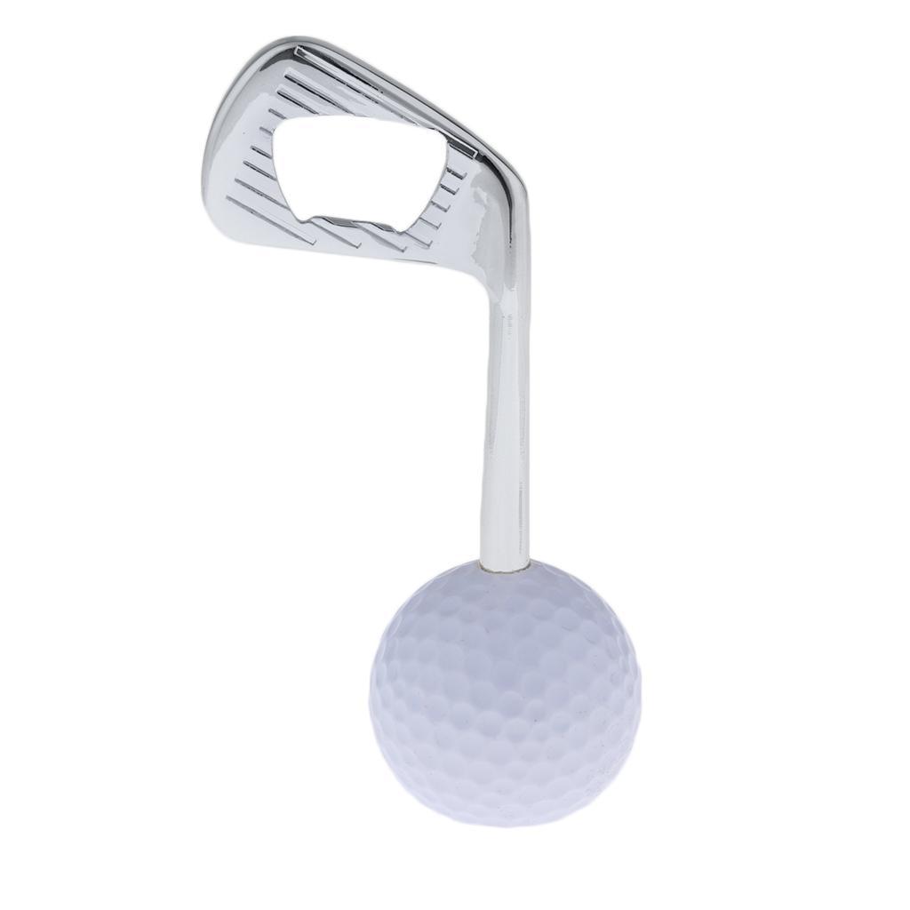 4x Beer Bottle Opener Golfer Enthusiast Gift Club Counter Bar Decor