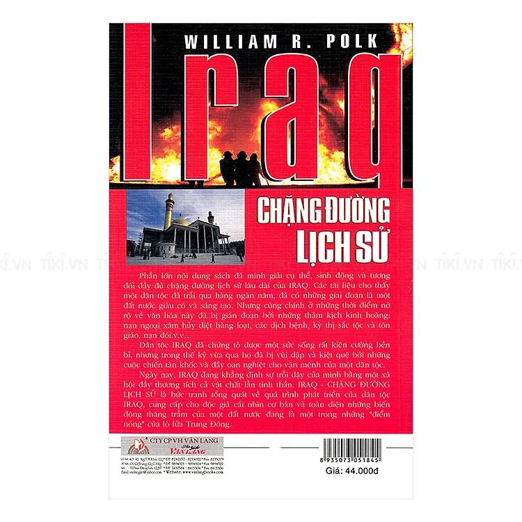 Iraq - Chặng Đường Lịch Sử - Vanlangbooks