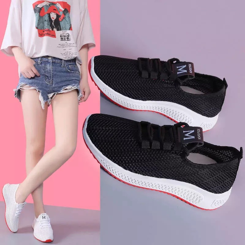 Giày sneaker nữ phong cách thể thao thoáng khí 197