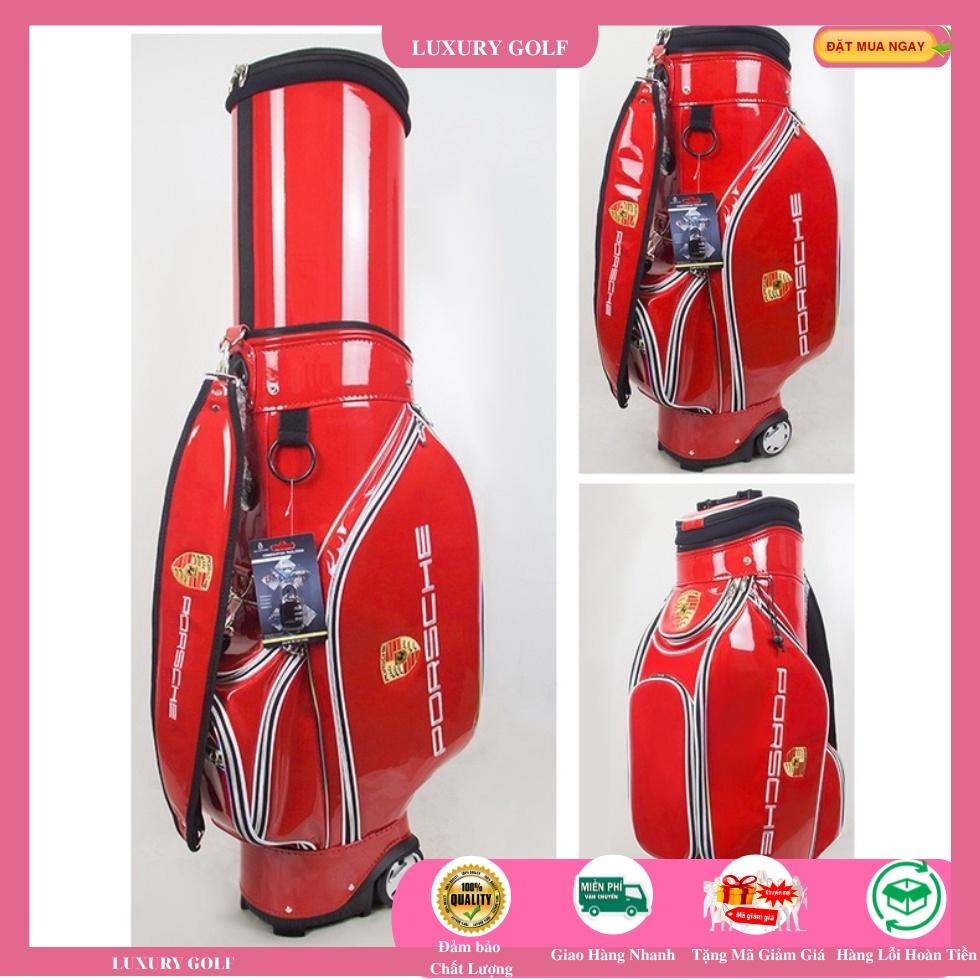 Túi Golf,Túi gậy golf Poscher đựng 14 - 16 gậy da PU cao cấp