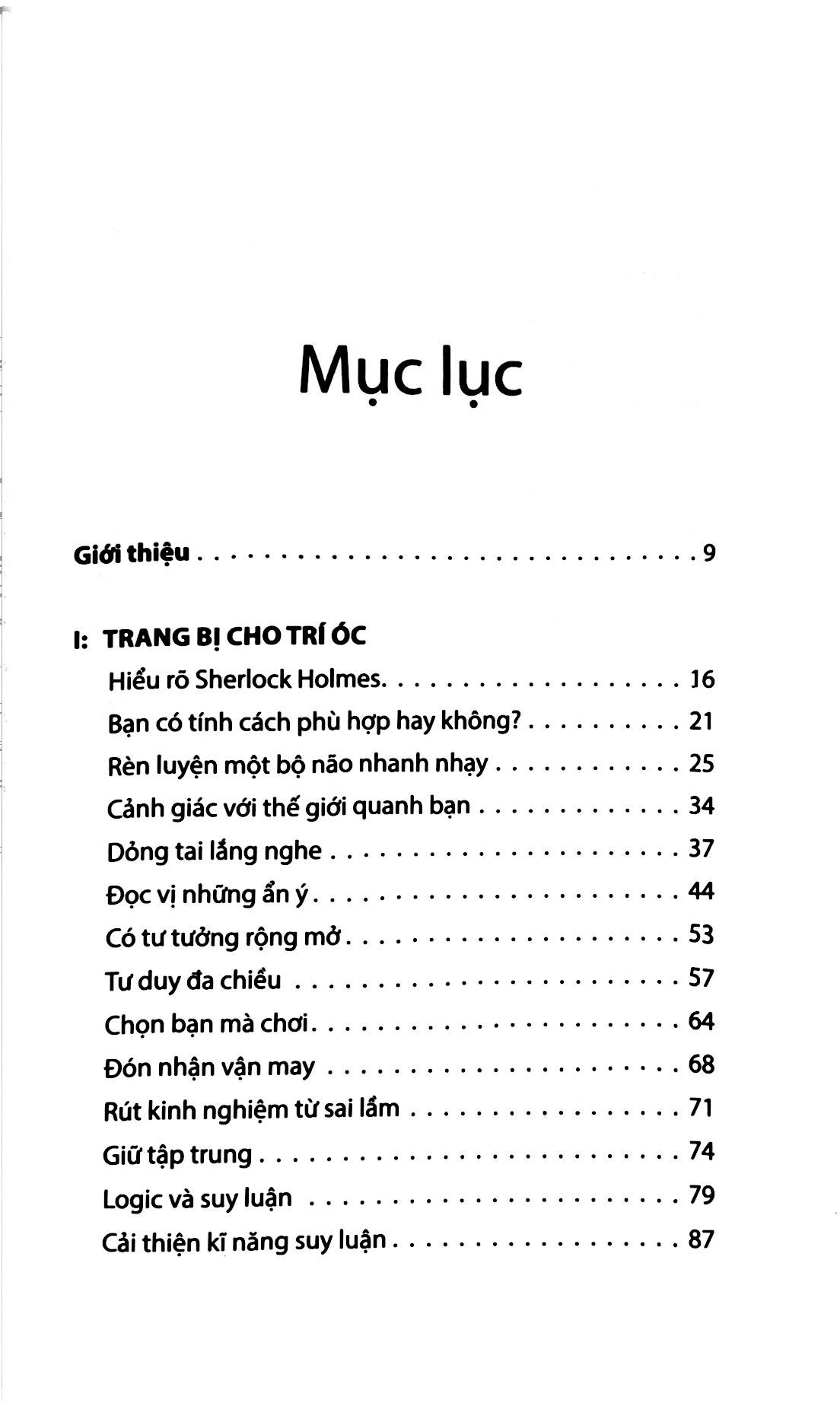 Sách Tư Duy Như Sherlock Holmes