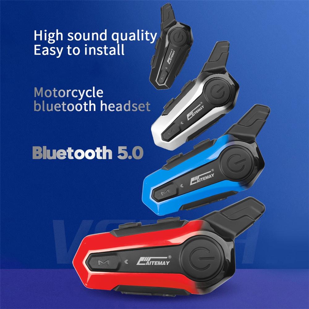 Tai Nghe Bluetooth Không Dây Liên Lạc IP 6 E1 MP3 Gắn Mũ Bảo Hiểm Chống Thấm Nước